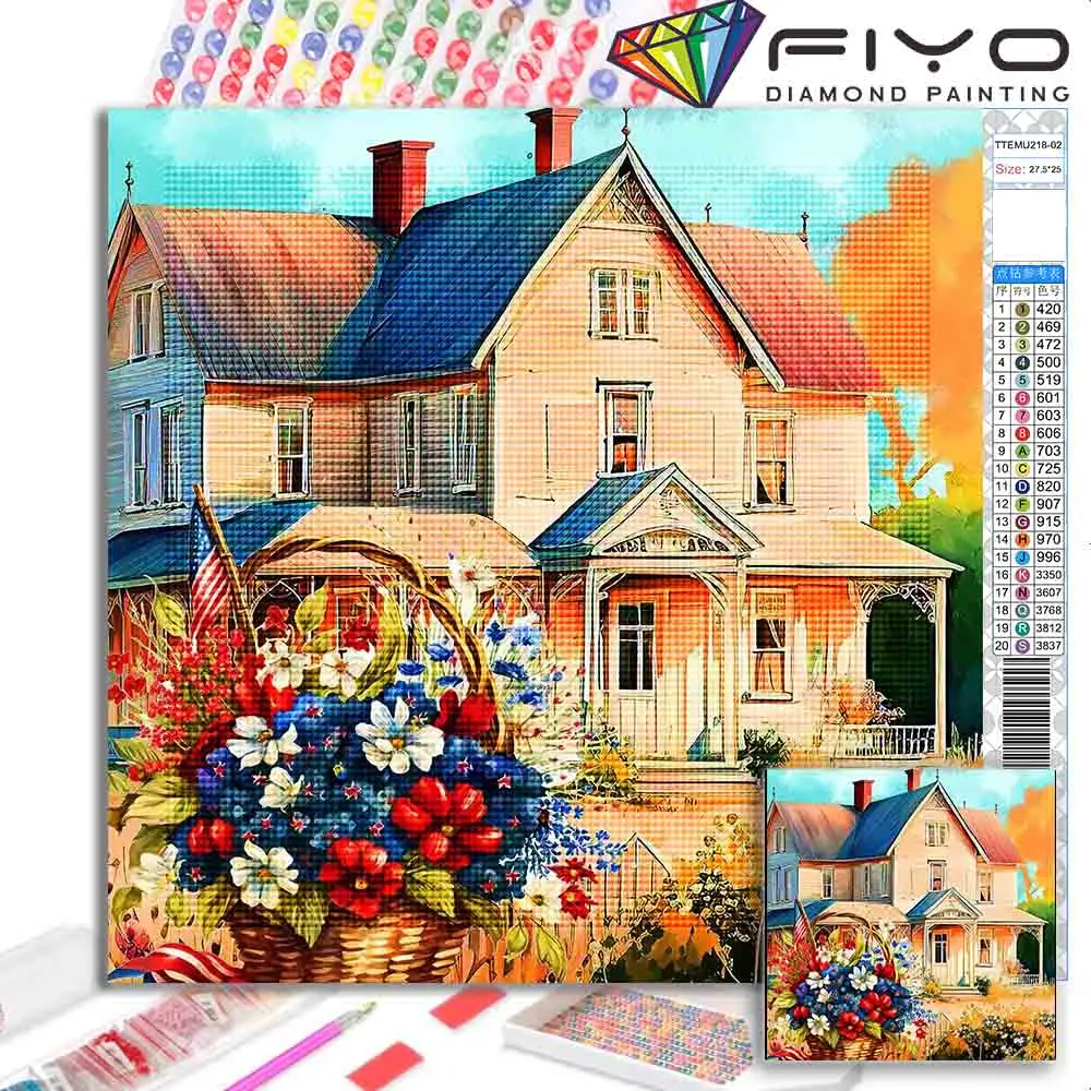 

5D DIY Diamond Painting Small Boat Mosaic Full Drill Square/Round Diamond Embroidery Cross Stitch Set Home Wall Decoration Art