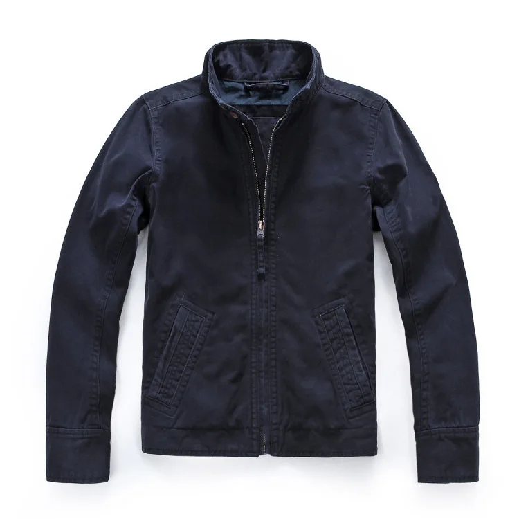 Men's Outerwear Batch 2023 New Autumn Denim Washing Work Clothes Men's Jacket Clothes Varsity Jacket Parkas   Winter Jacket Men