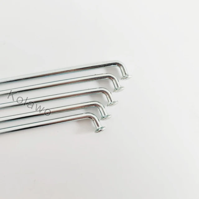 20 Raggi Bici 10G Con Nipples 12mm - Lunghezze 45-220mm Per Bici Elettriche E Moto - Foto 13