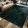 Nordic High-end Living Room Decoration Green Carpet Luxury Bedroom Non-Slip Floor Mat Customizable Kitchen Balcony Area Rugs 2