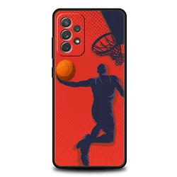 Basketball Basket Sports Soft Shell Phone Case - Samsung A41 (A1)