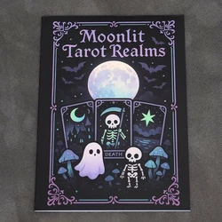 Gothic Kawaii Witchy Tarot Art: Mystical Coloring Book (WHITE)
