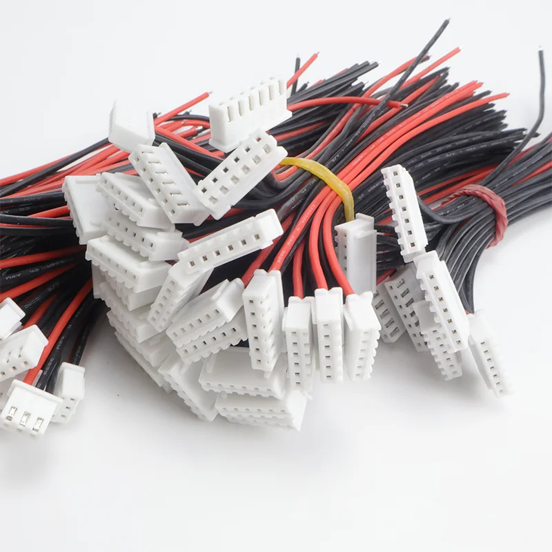 5pcs/lot 1S 2S 3S 4S 5S 6S 7S 8S Lipo Battery Balance Charger 30cm Cable Imax B6 Connector Plug Cable Aviation Model PARTS