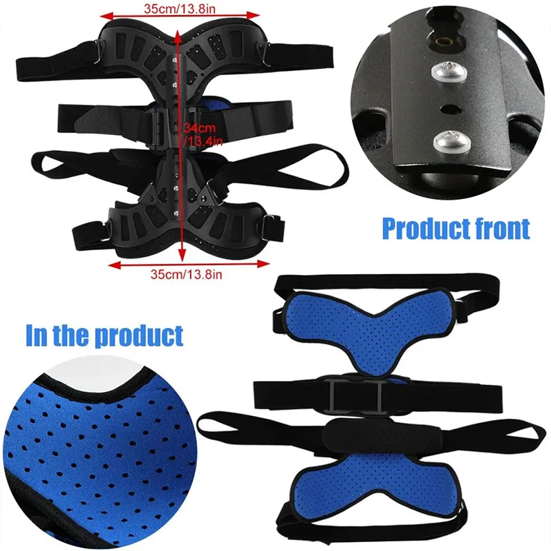 Adjustable Scoliosis Posture Corrector Adults Health Support Brace Posture Corrector Scoliosis for Back Postoperative Recovery 6