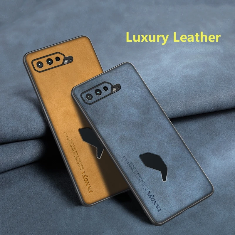 Leather Shockproof Phone Case with Heat Dissipation and TPU Silicone Reinforcement