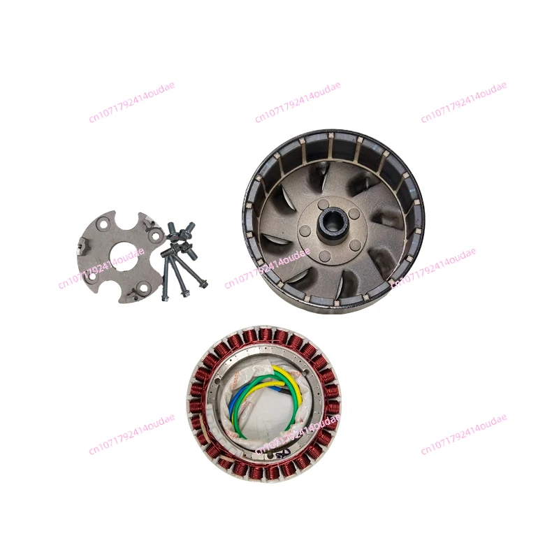 

Расширитель диапазона генератор Статор, ротор, чистая медь 3KW4KW5KW, 48V60V72V, модифицированный генератор бензинового двигателя