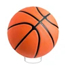 Acrylic Ball Stand Clear Round Display Stand Support Holder For Football Basketball Rugby Soccer 5