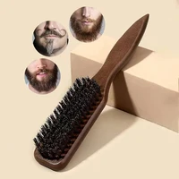 Brosse à cheveux en poils de sanglier (unisexe)-brosse à poils coiffants professionnelle sans parfum, adaptée aux cheveux épais/fins 2