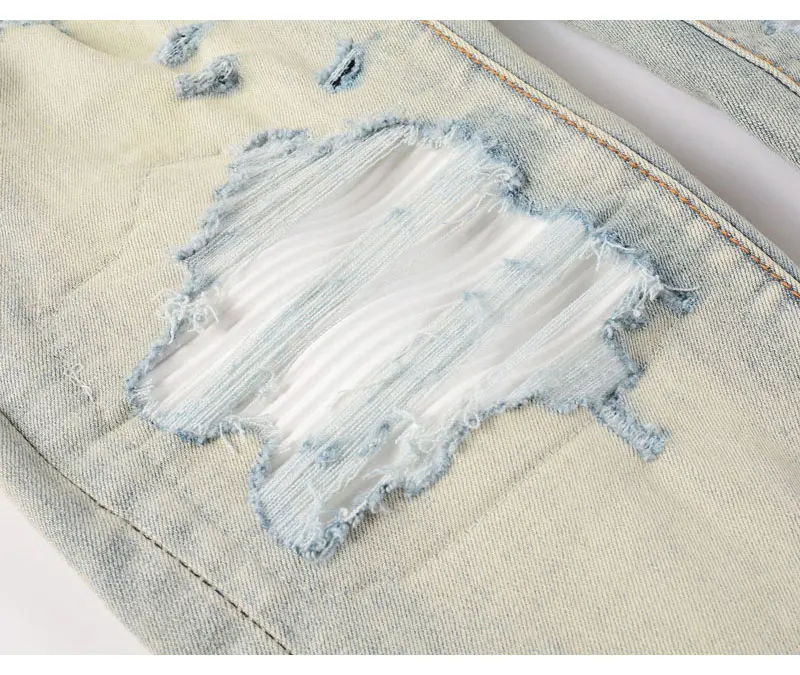 PlatiNum Light Blue Men's Jeans Style 12
