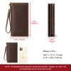 HUMERPAUL Men Wallets Genuine Leather Male Long Clutch with Phone Pocket RFID Blocking Cards Holder Large Capacity Storage Bags 3