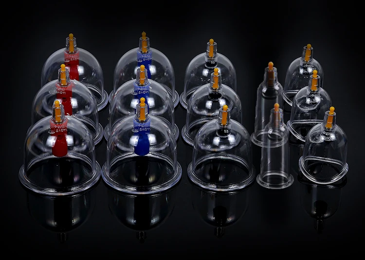 in vacuum cupping, thickening the cupping apparatus household suction type tank magnets pull body massager