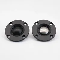 2Pcs/lot 52MM Round Audio Speaker 4 Ohm/8 Ohm 10W-20W Tweeter Speakers Silk Membrane HIFI Music DIY Bluetooth Hifi Loudspeaker 2