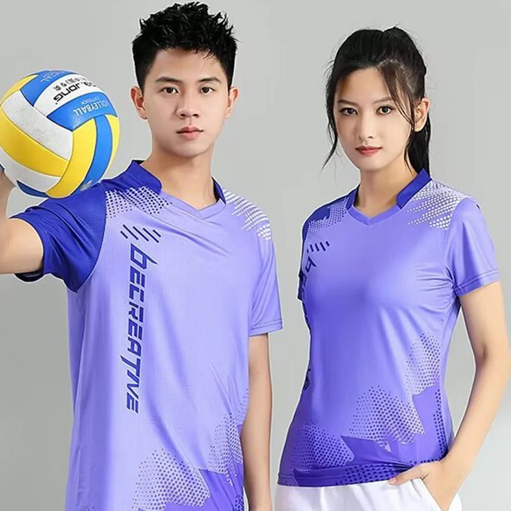 Letter Print Short Sleeve Table Tennis T-shirt for Men Women Quick Dry Summer Volleyball Tennis Ping Pong Badminton Uniform short sleeve t shirt,sports clothes