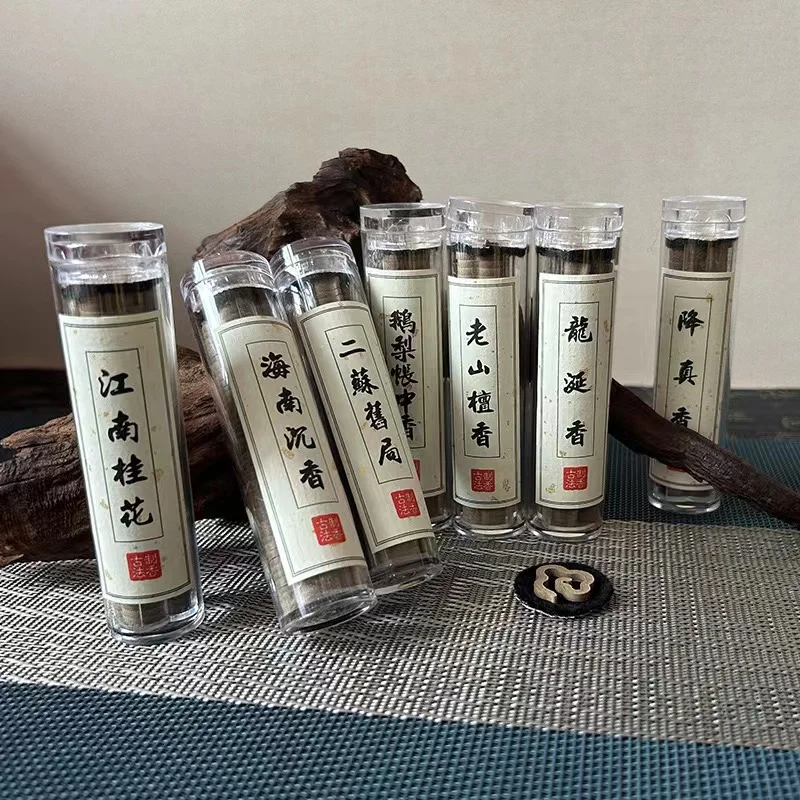 Special Shape 42 RPM/pot Natural Material Burning 30 minutes Tower Backflow Incense with Hanging stove Cue House Indoor perfume