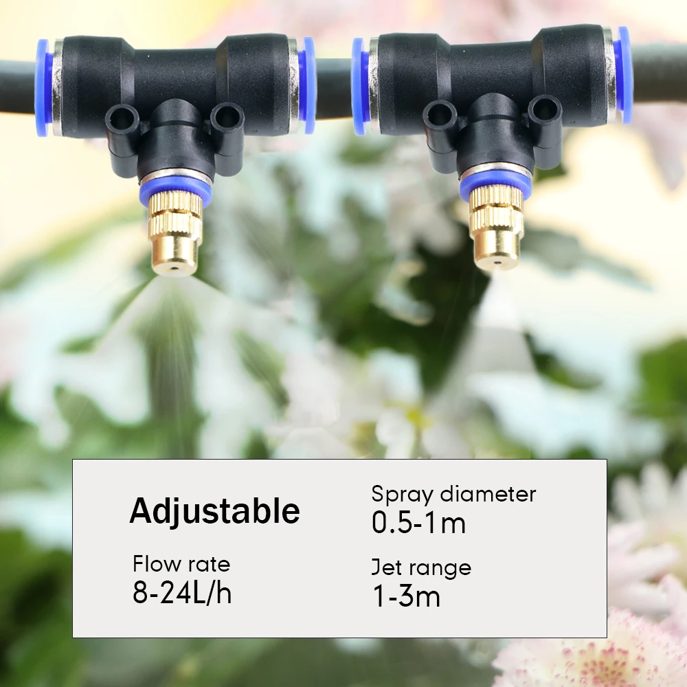 Garden fog sprayer nozzle