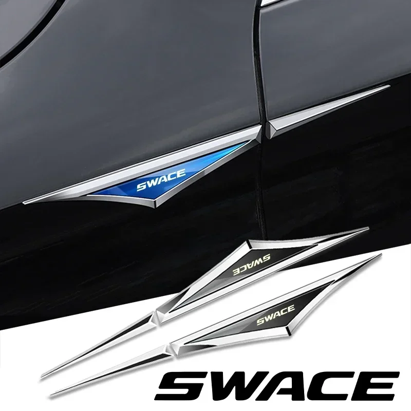 

2 шт., автомобильные наклейки из сплава, аксессуары для Suzuki Swace