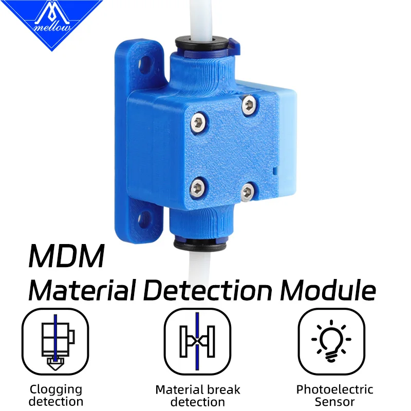 Mellow DIY MDM Materialerkennungsmodul für 3D-Druck, Filamentbrechung, Verstopfung und Tangling 3D-Drucker Klipper RRF Marlin