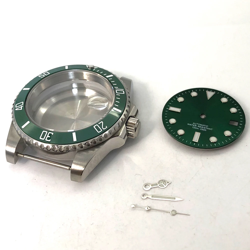 

MANTA 40mm Case+Dial+Hands Watch Parts Fit NH35/NH36 ETA2836 Miyota8205/8215/821A Mingzhu2813/3804 Movement