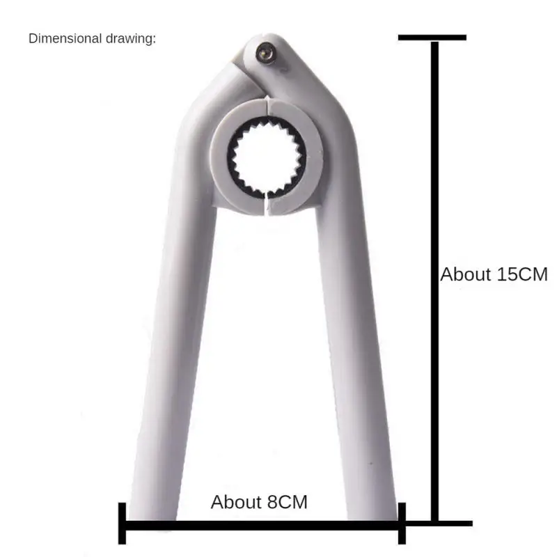 Chiave Per Svitare Aeratore Rubinetto - Strumento Rimozione Filtro Lavabo Con Rivestimento Gomma - Foto 5