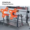 ZONESUN ZS-ACW88 Manual Cigarette Poker Box BOPP Cellophane Film Heat Sealing Wrapping Packaing Machine 3