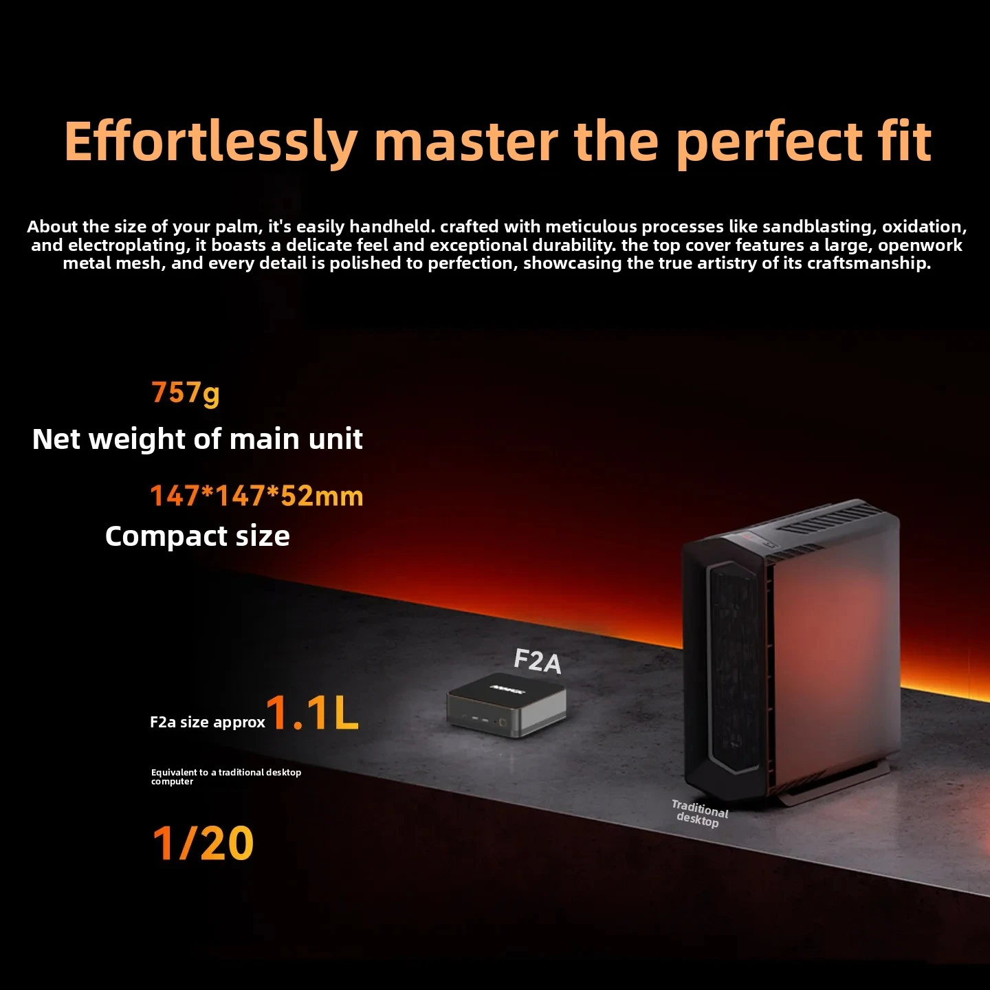 ACEMAGIC F2A R7 8845HS OpenClaw PC 지원 고성능 AI 미니 PC 호스트 콘솔 (3A 게임, 사무용 컴퓨터, 미니 컴퓨터)