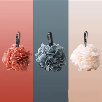 S/M/L/XL PE Bath Rubbing Pearl Rubbing Bath Bubbling Bath Towel Wash Ball Bath Flower 1