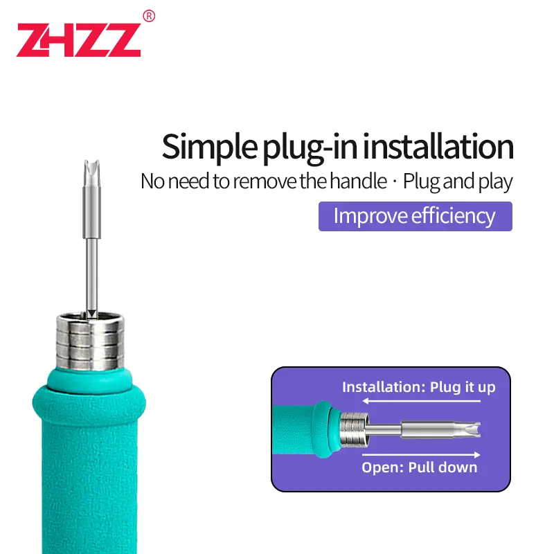C245 Soldering Tip C245-405/793/965/651/654/667/751/754/731/763 Soldering Iron Tip Compatible JBC T245 Soldering Station Handle image 3
