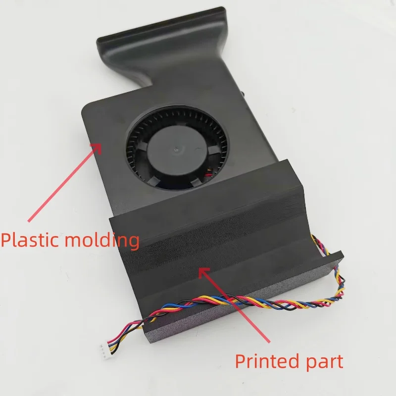 Funssor Flashforge AD5M 3D Printer Side Chamber Aux Cooling Fan
