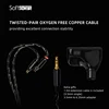 Softears STUDIO 4 4BA Driver 3-Way In-ear Monitor Earphone IEM Wired Earbuds 0.78mm Detachable OFC Cable Headset 4
