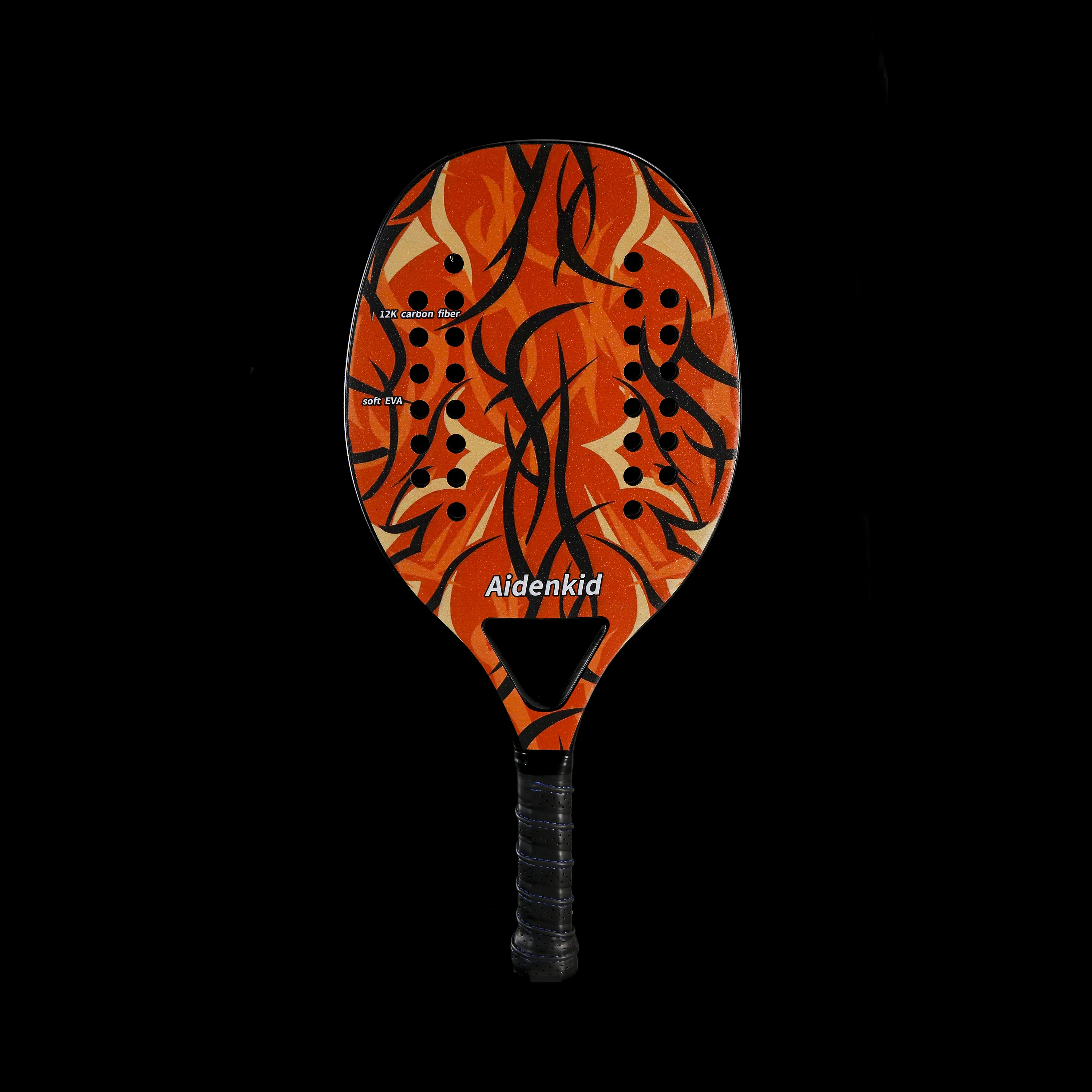 Aidenkid Beach Tennis Racket 3K 12K 18K Carbon Fiber Professional Raquete Beach Tennis Racket Tenis Racquet Rough Face With Bags tennis racket