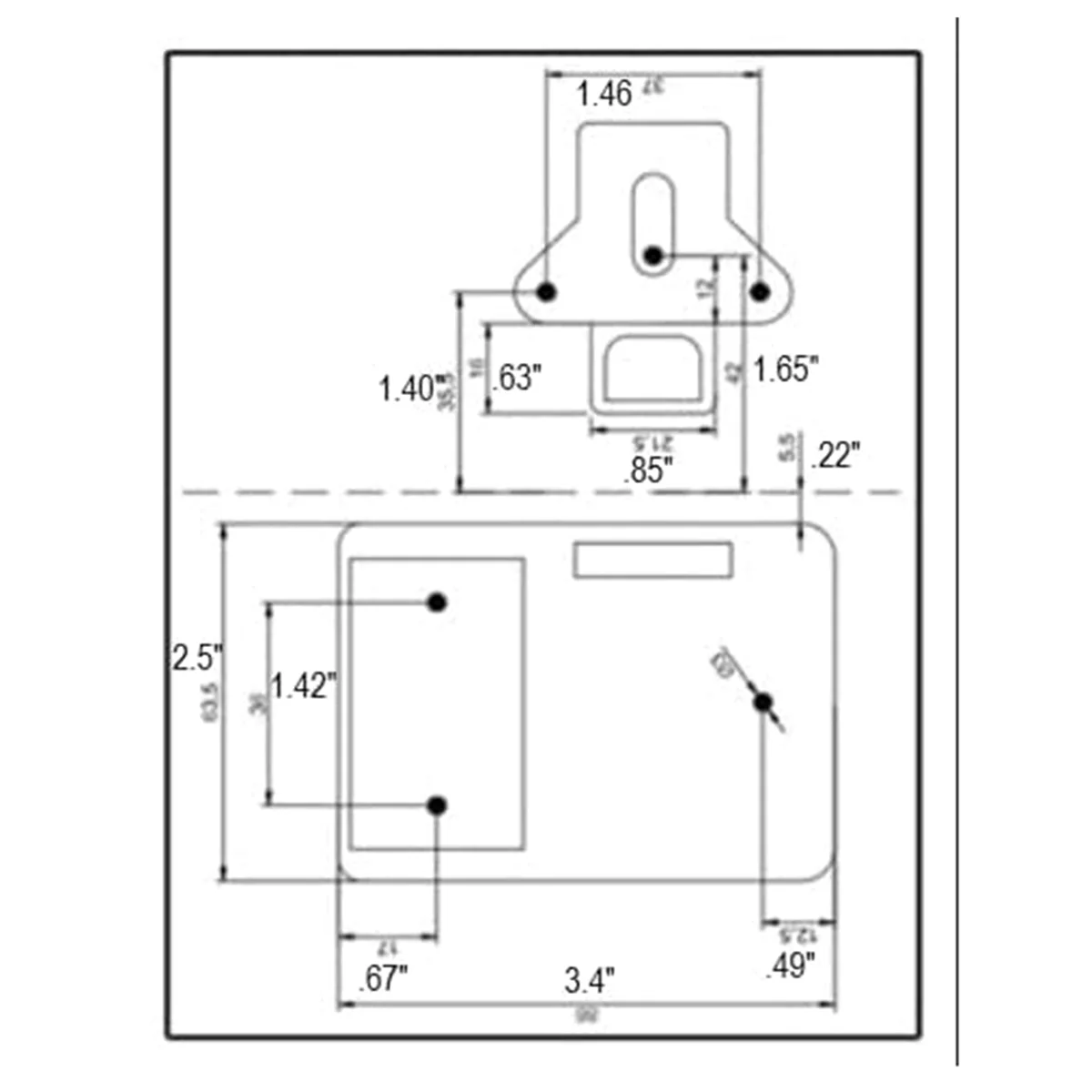 ABZV-RFID Electronic Cabinet Lock Electronic Dark Lock Hidden DIY for Wooden Cabinet Locker Drawer Shoe Drawer