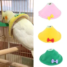 

Parrot Neck Sleeve Elizabethan Circle Bird Recovery Collar for Small Medium Parrot Soft Pad Neck Full Body Coverage Birds Collar