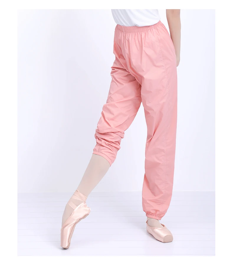 Damen-Ballett-Tanzhose, Yoga, Gymnastik, Workout, lockere Aufwärmhose – Detail 9