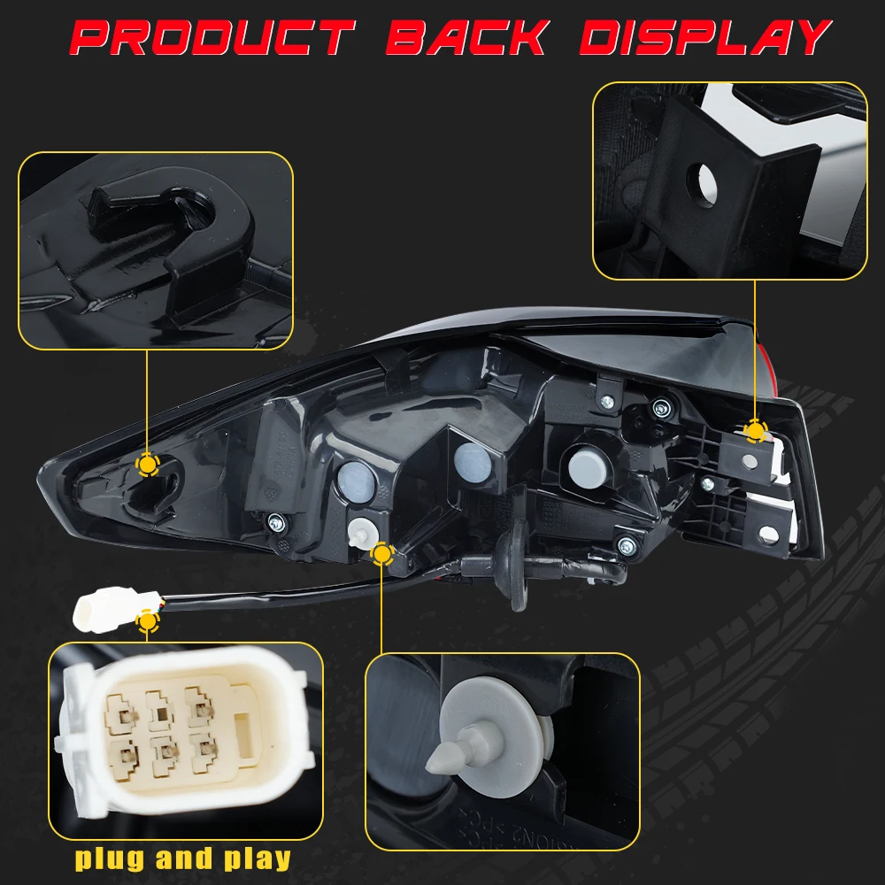 アウター左/右テールライトマツダ Cx5 Cx-5 US バージョン 2022 2023