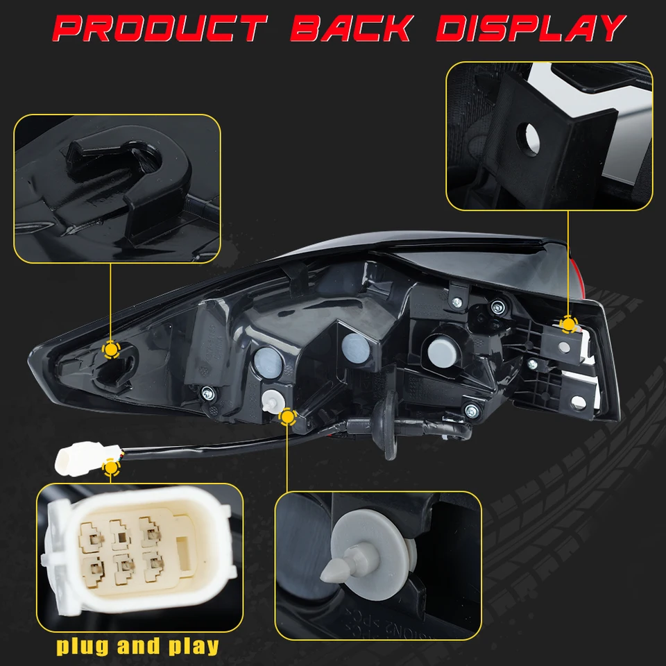 マツダCX-5 新品テールランプLH 　品番K123-51-160H アウター左/右テールライトマツダ Cx5 Cx-5 US バージョン 2022