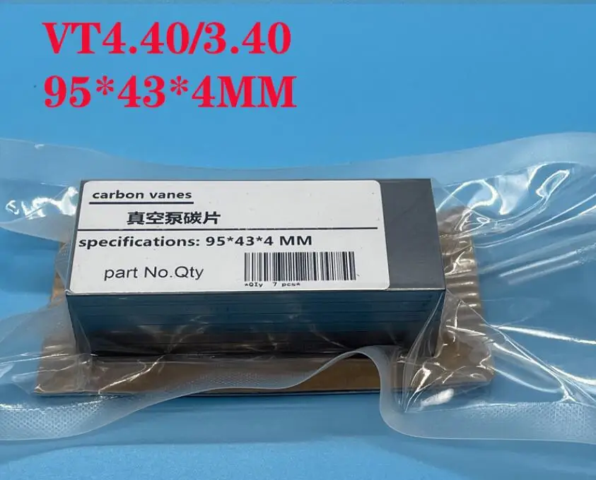 4pcs Carbon Vane Set for ORION Vacuum Pump KRX1 KRX3 KRX5 KRX6 KRA7A KRA8 KRA9