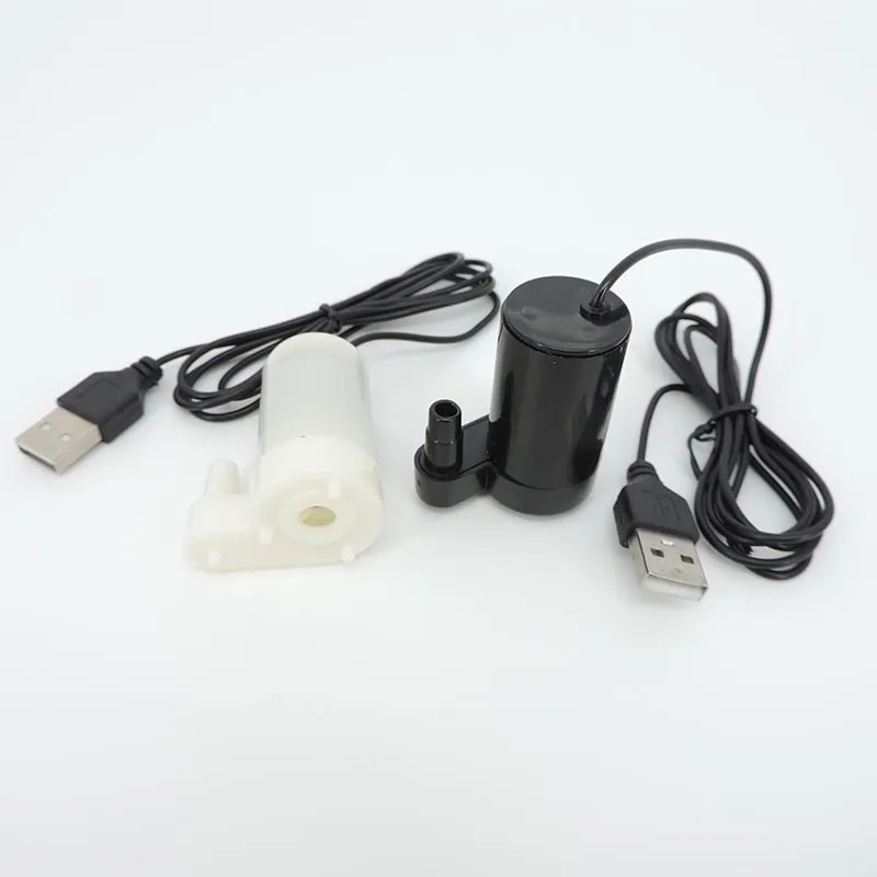 USB 5V Niedrigen Spannung Kleine Wasserpumpe Micro Mini Tauch Brunnen Pumpe  Ultra Ruhig für Hydrokultur Gemüse Pflanzung Handwerk