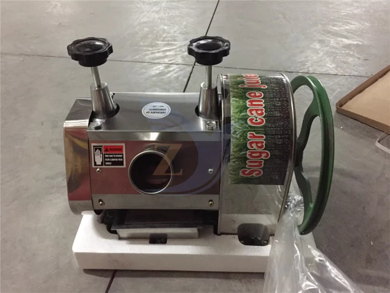 Description Picture 6 of itemSugarcane Juice Machine ZY-25 Sugar Cane Press Stainless Steel Commercial Squeezer Small Desktop Manual Cane Hand Fruit Directly