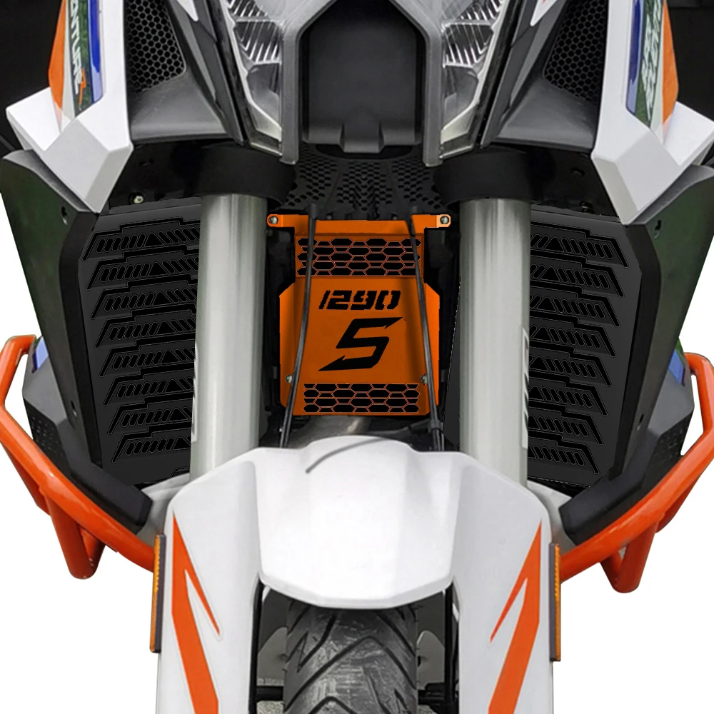 

Motorcycle Radiator Grille Guard Cover Radiator Cylinder Head Guard Complete Set FOR 1290 Super Adventure S ADV S 2021 2022 2023