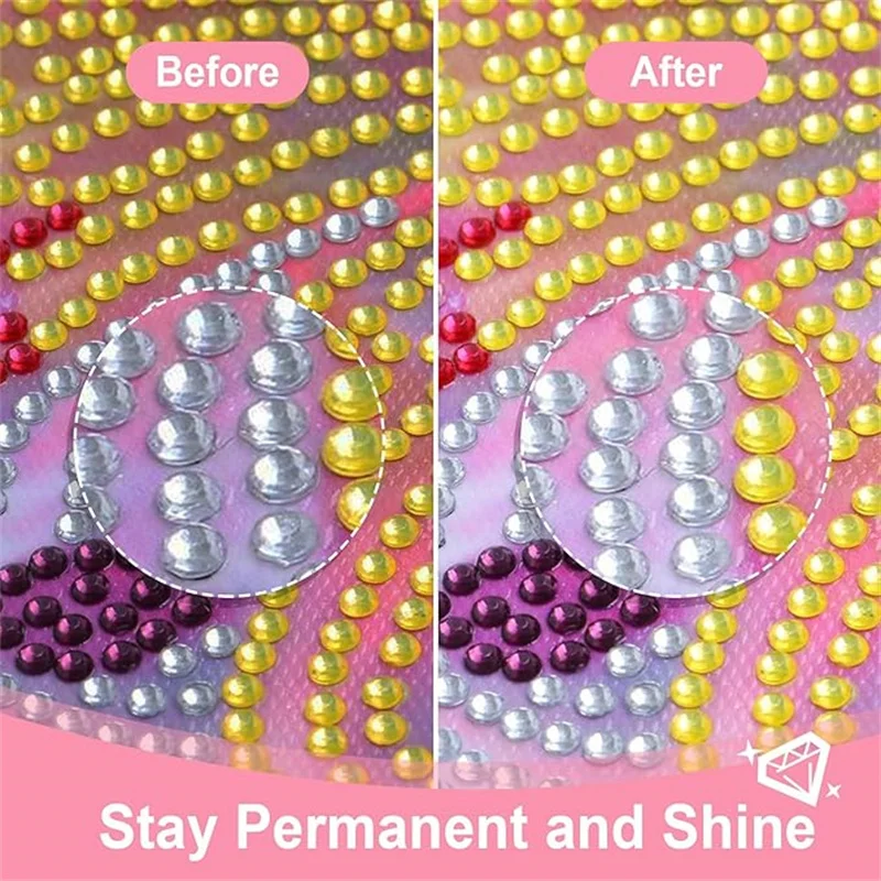 Sigillante Per Diamond Painting 5D - Colla Trasparente Per Fissare E Lucidare Diamanti (100g X2)