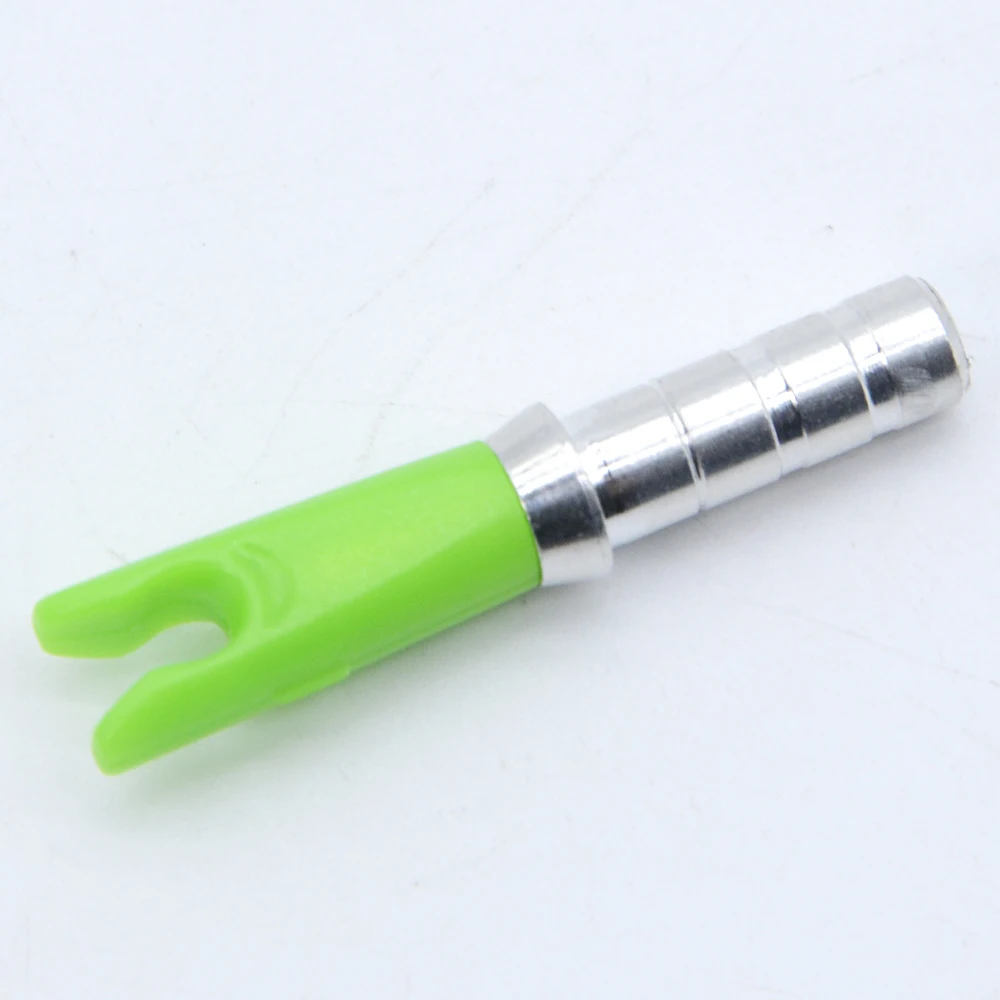 36pcs Archery Arrow Pin Nock Aluminum Pins + Plastic S Nock ends for ID 3.2mm 4.2mm 6.2mm Arrow Shaft 4