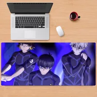 Anime BLUE LOCK Mouse Pad Non-slip Lockedge Office Student Gaming Thickened Large Writing Pad Cushion 2