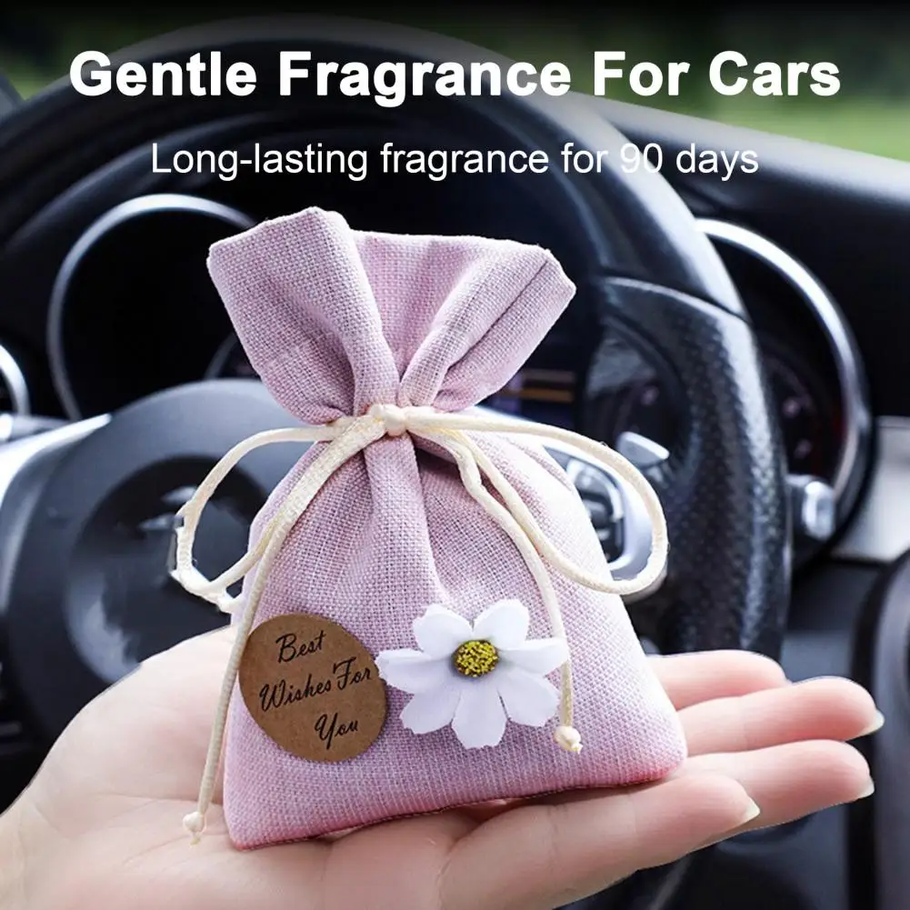Practical Stylish Car Fragrance Long-lasting Car Aromatherapy Pendant Fragrant Bag Safe Odor Eliminators for Vehicles Trucks