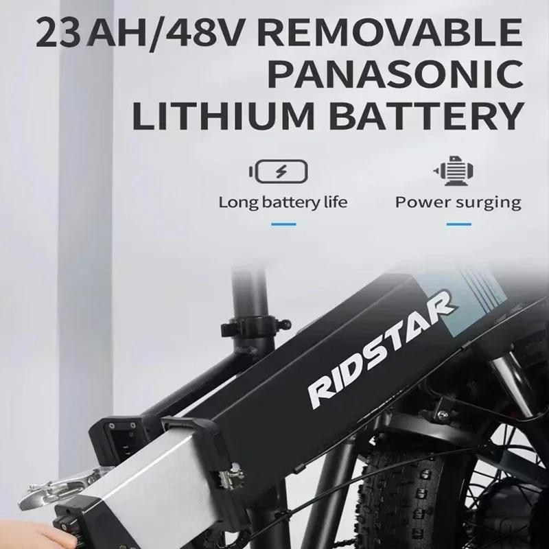 H20 Pro Mountain E-bike 2000W Powerful Dual motor Electric Bicycle 48V 23AH Lithium battery 20inch*4.0 Fat Tyre Foldable Ebike