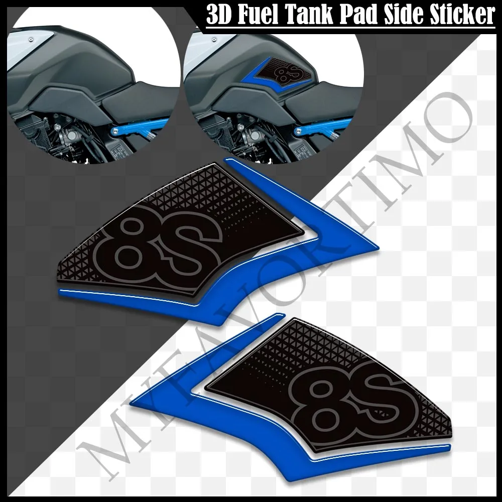 Motorcycle Tank Knee Pad Grips Stickers Decals Protection Gas Fuel Oil Kit For Suzuki GSX-8S GSX8S GSX 8S 800 2023 2024 high quality car fuel level sensor for suzuki grand vitara kizashi swfit 2dw 4dw 1 6 2 0 2 7l 04 14 oe 15100 65j02 34810 65j10