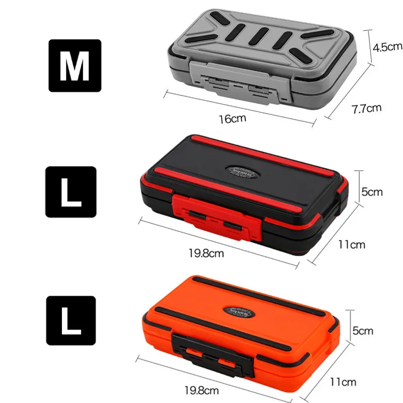 2023 Waterproof Fishing Tackle Box Fishing Accessories Tool Storage Box  Fish Hook Lure Fake Bait Boxes For Carp Fishing Goods