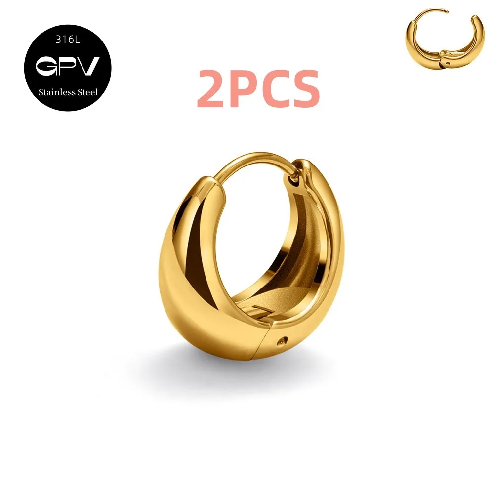 Gold 2PCS