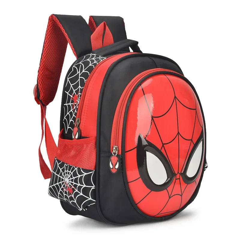 New Children's Backpack For Boy Brand Cartoon Spiderman Handbags Student Travel Multifuntion Shoulder Packages Large Capacity