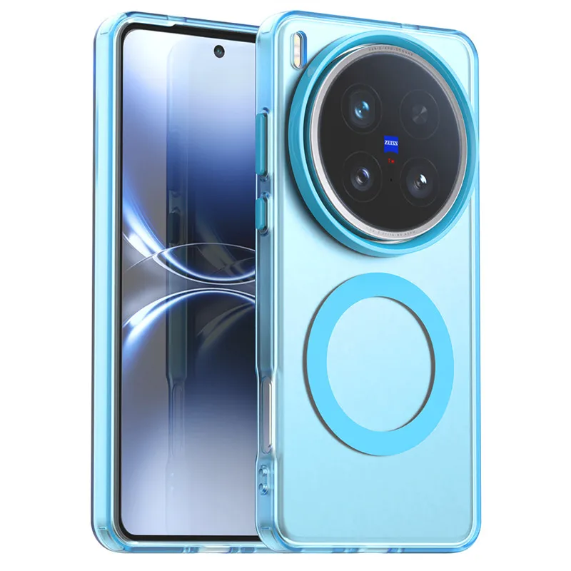 Magnetic Matte PC Phone Case with Magsafe Wireless Charging Compatibility