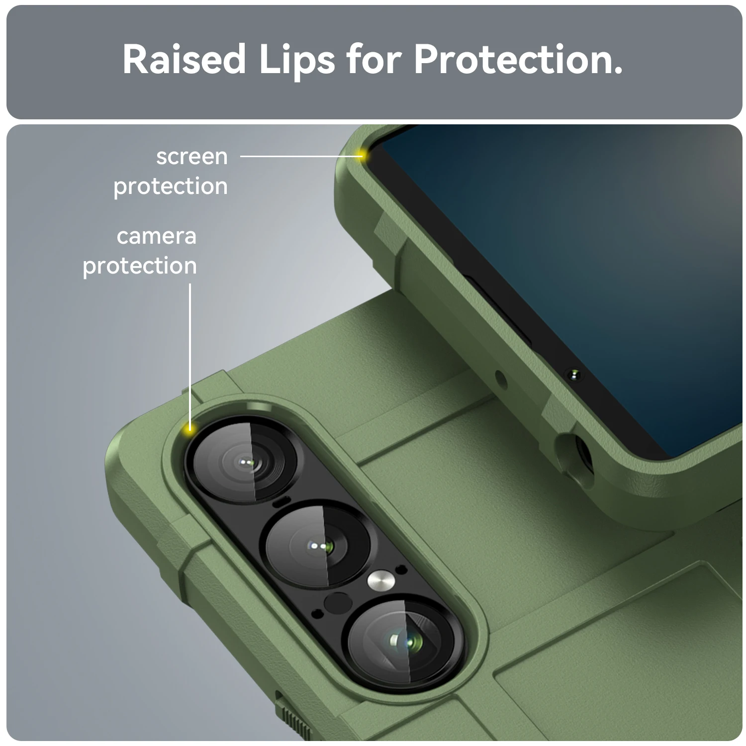 Custodia Protettiva Rugged Shield Per IPhone 14: TPU Spesso, Antiurto, Colore Argilla Chiara, Con Pellicola Inclusa